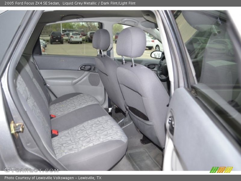 Rear Seat of 2005 Focus ZX4 SE Sedan