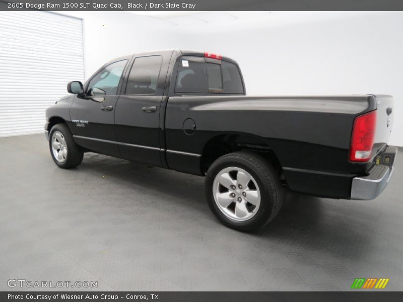 Black / Dark Slate Gray 2005 Dodge Ram 1500 SLT Quad Cab