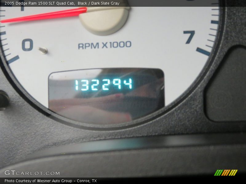Black / Dark Slate Gray 2005 Dodge Ram 1500 SLT Quad Cab