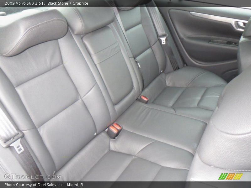Rear Seat of 2009 S60 2.5T
