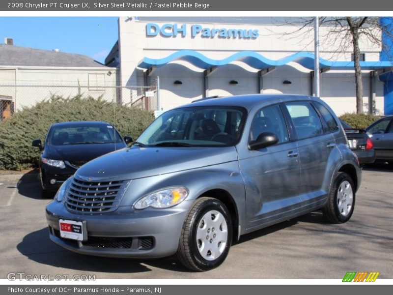 Silver Steel Metallic / Pastel Pebble Beige 2008 Chrysler PT Cruiser LX