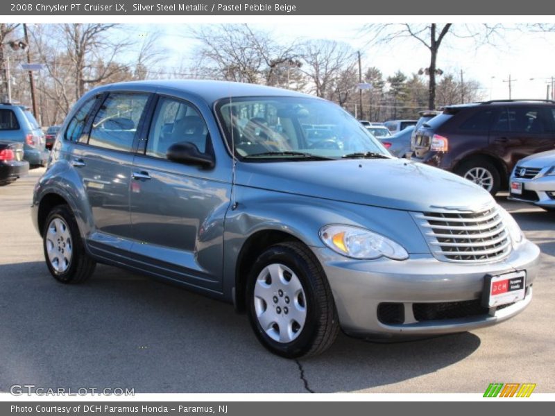 Silver Steel Metallic / Pastel Pebble Beige 2008 Chrysler PT Cruiser LX