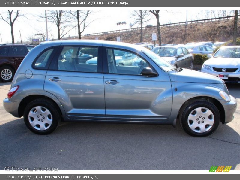 Silver Steel Metallic / Pastel Pebble Beige 2008 Chrysler PT Cruiser LX