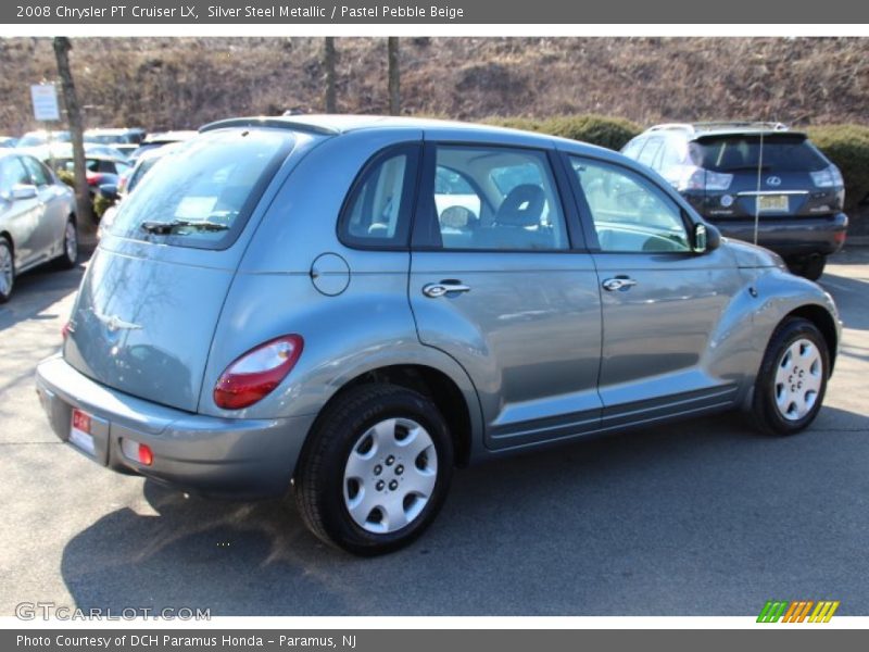 Silver Steel Metallic / Pastel Pebble Beige 2008 Chrysler PT Cruiser LX