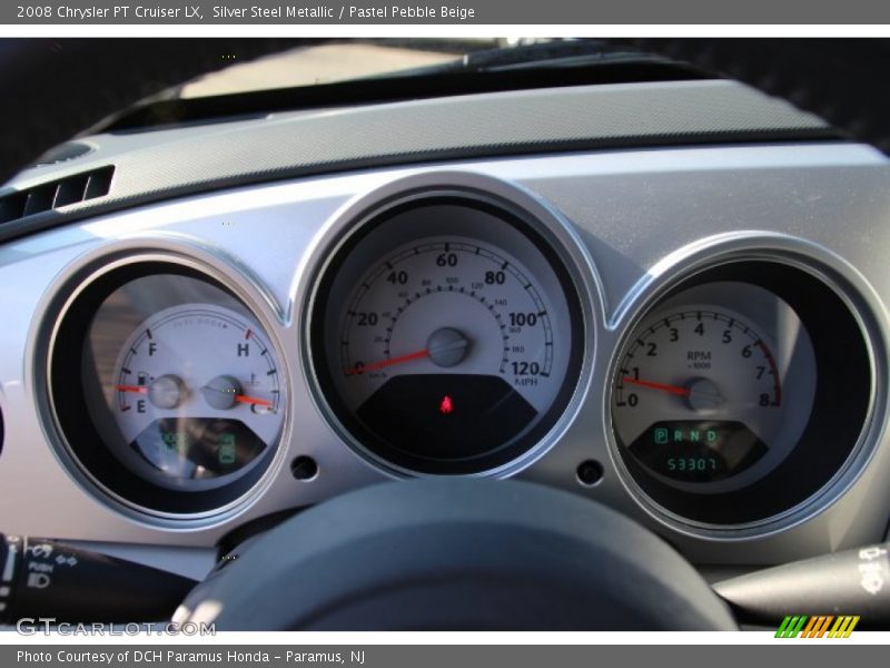 Silver Steel Metallic / Pastel Pebble Beige 2008 Chrysler PT Cruiser LX