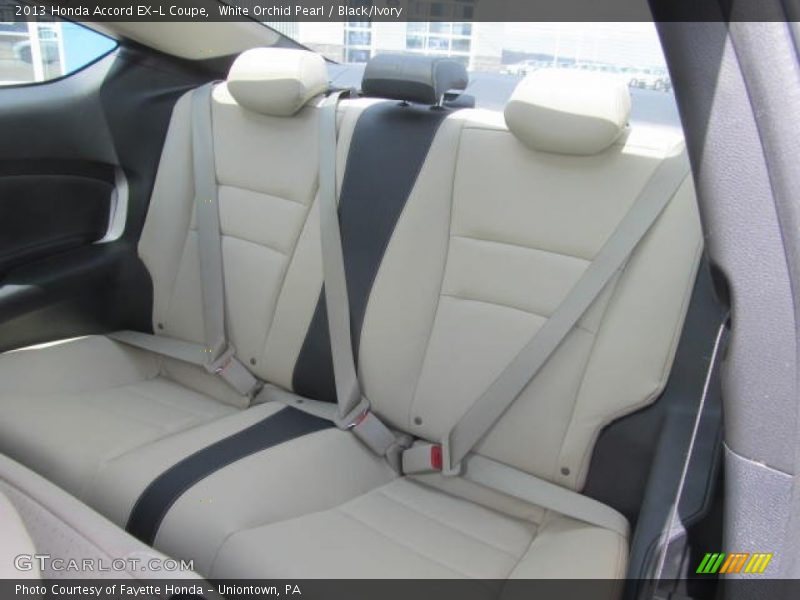 Rear Seat of 2013 Accord EX-L Coupe