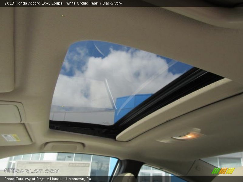 Sunroof of 2013 Accord EX-L Coupe