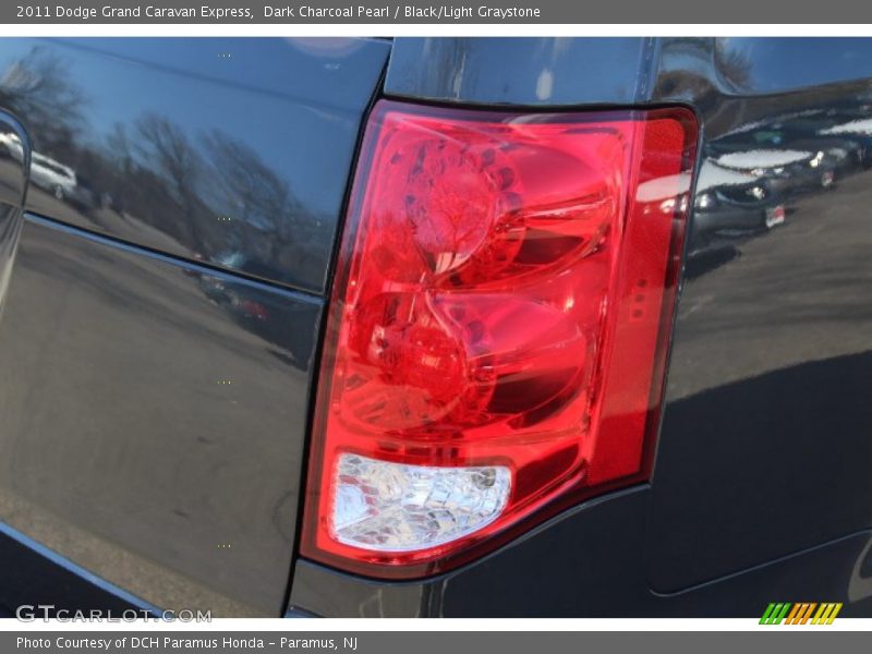 Dark Charcoal Pearl / Black/Light Graystone 2011 Dodge Grand Caravan Express