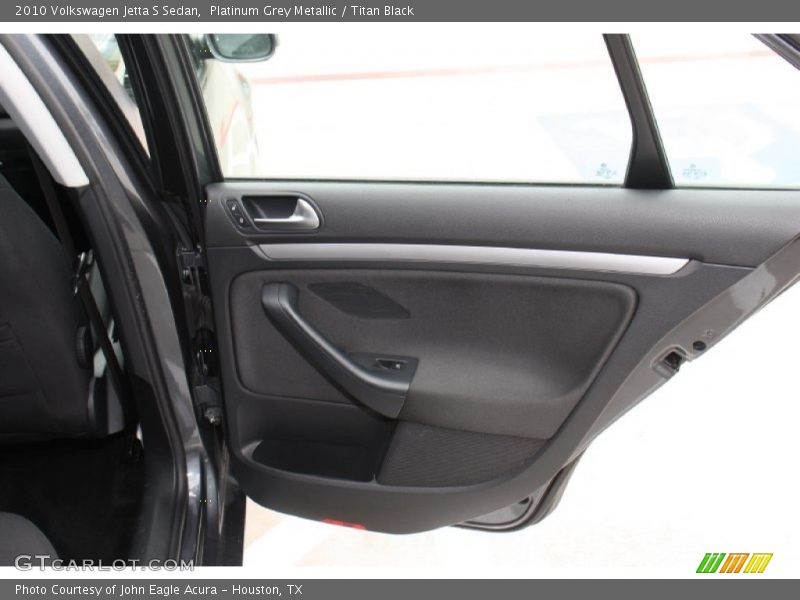 Platinum Grey Metallic / Titan Black 2010 Volkswagen Jetta S Sedan
