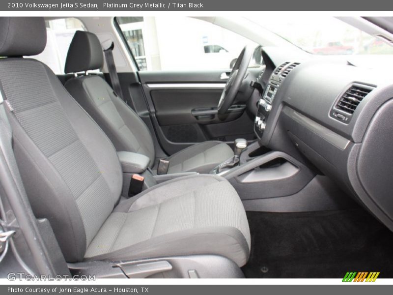 Platinum Grey Metallic / Titan Black 2010 Volkswagen Jetta S Sedan