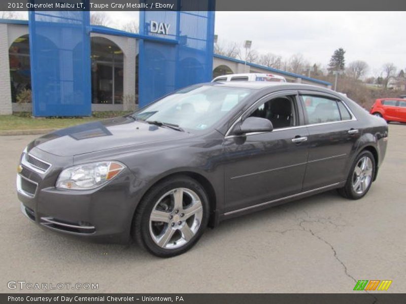 Taupe Gray Metallic / Ebony 2012 Chevrolet Malibu LT