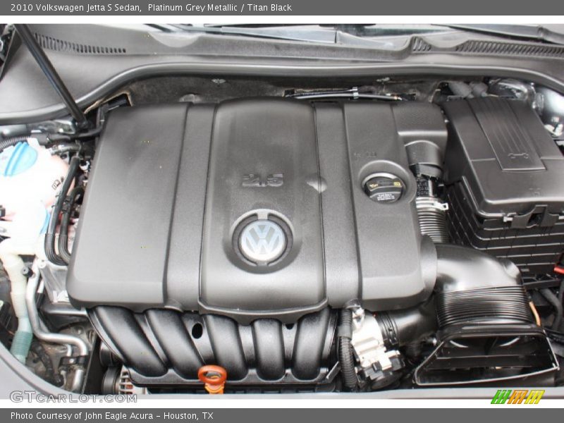 Platinum Grey Metallic / Titan Black 2010 Volkswagen Jetta S Sedan