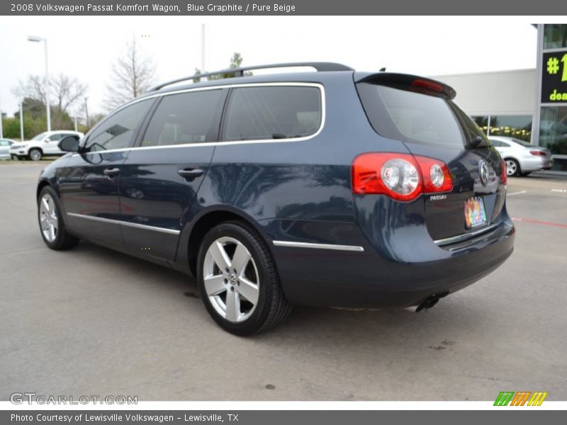 Blue Graphite / Pure Beige 2008 Volkswagen Passat Komfort Wagon