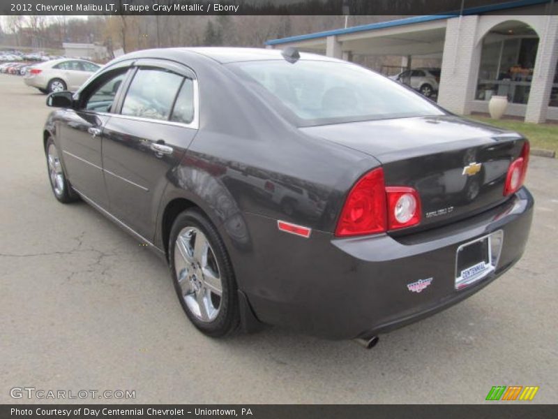 Taupe Gray Metallic / Ebony 2012 Chevrolet Malibu LT