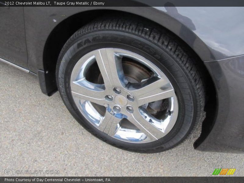 Taupe Gray Metallic / Ebony 2012 Chevrolet Malibu LT