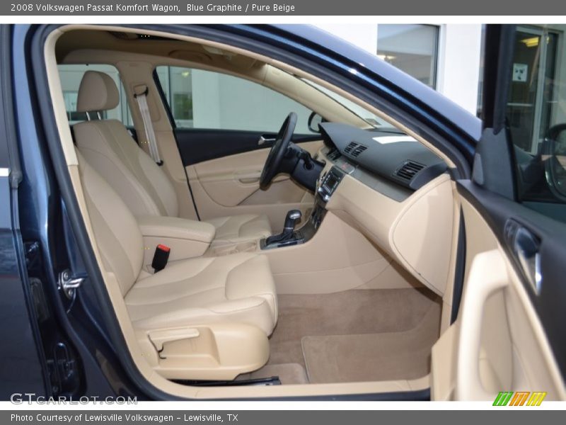 Blue Graphite / Pure Beige 2008 Volkswagen Passat Komfort Wagon