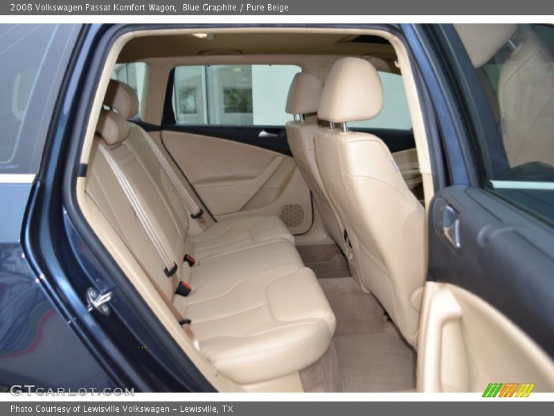 Blue Graphite / Pure Beige 2008 Volkswagen Passat Komfort Wagon