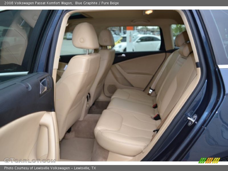 Blue Graphite / Pure Beige 2008 Volkswagen Passat Komfort Wagon