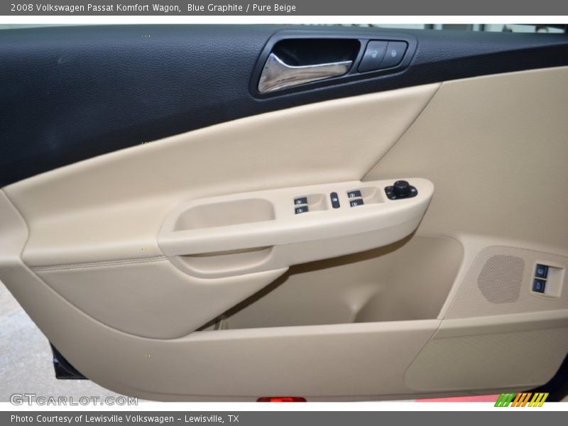 Blue Graphite / Pure Beige 2008 Volkswagen Passat Komfort Wagon