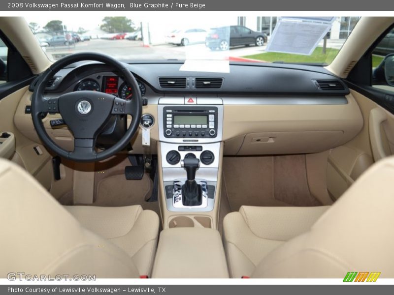 Blue Graphite / Pure Beige 2008 Volkswagen Passat Komfort Wagon