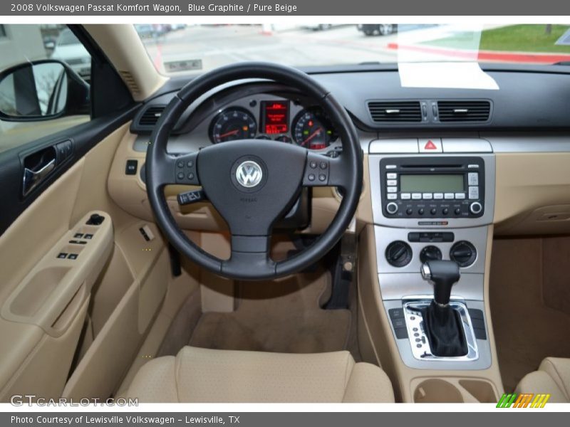 Blue Graphite / Pure Beige 2008 Volkswagen Passat Komfort Wagon