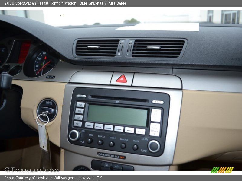 Blue Graphite / Pure Beige 2008 Volkswagen Passat Komfort Wagon