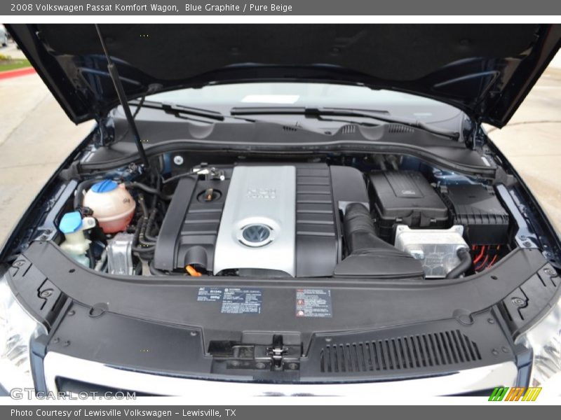 Blue Graphite / Pure Beige 2008 Volkswagen Passat Komfort Wagon