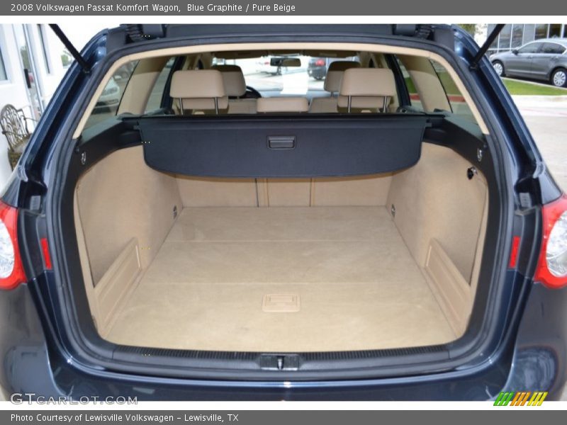 Blue Graphite / Pure Beige 2008 Volkswagen Passat Komfort Wagon