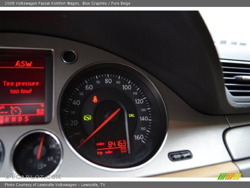 Blue Graphite / Pure Beige 2008 Volkswagen Passat Komfort Wagon