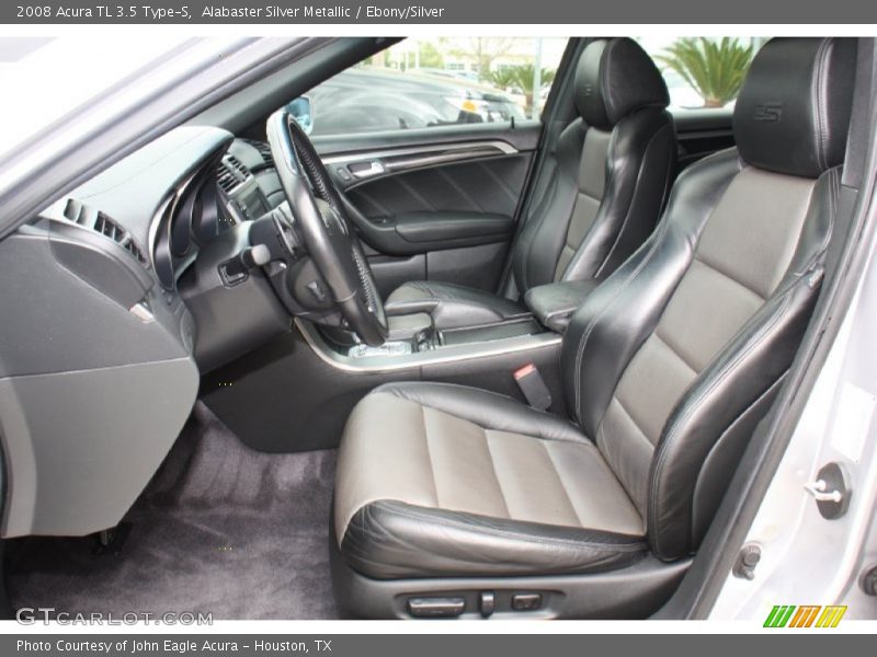 Front Seat of 2008 TL 3.5 Type-S