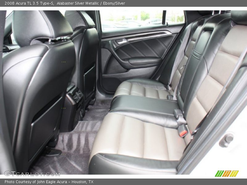 Rear Seat of 2008 TL 3.5 Type-S