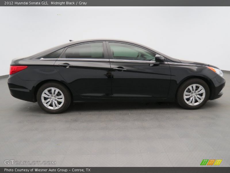 Midnight Black / Gray 2012 Hyundai Sonata GLS