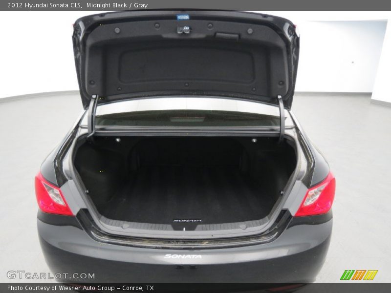 Midnight Black / Gray 2012 Hyundai Sonata GLS