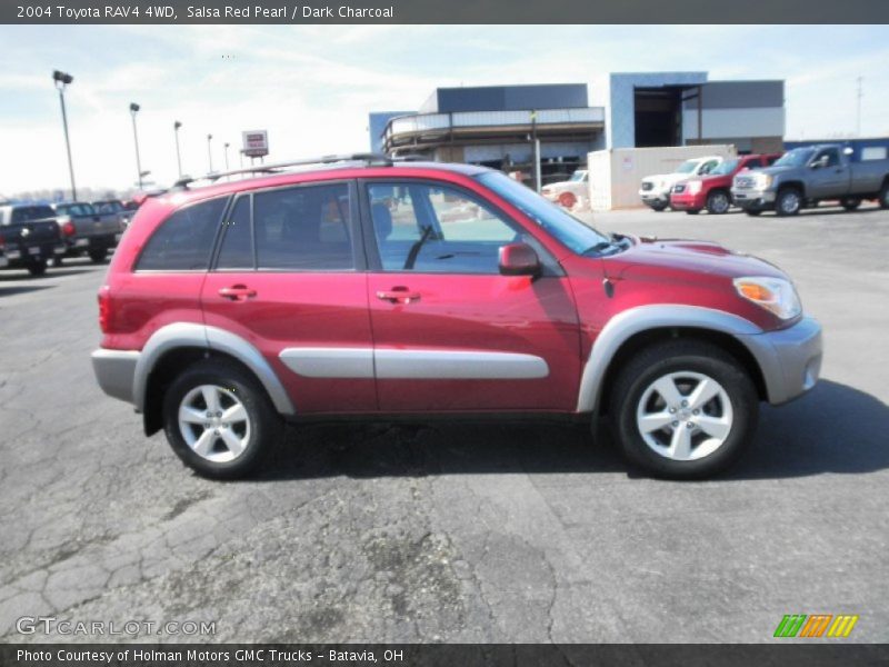 Salsa Red Pearl / Dark Charcoal 2004 Toyota RAV4 4WD