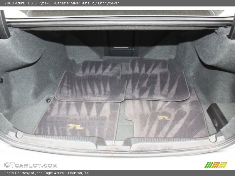 Alabaster Silver Metallic / Ebony/Silver 2008 Acura TL 3.5 Type-S