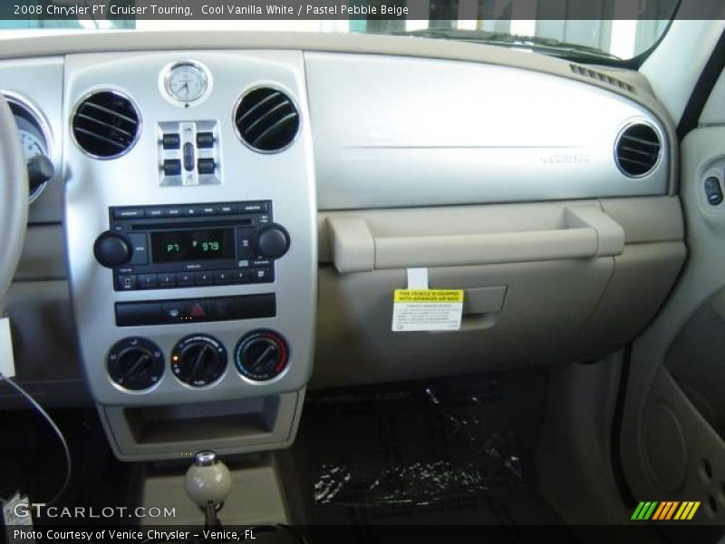 Cool Vanilla White / Pastel Pebble Beige 2008 Chrysler PT Cruiser Touring