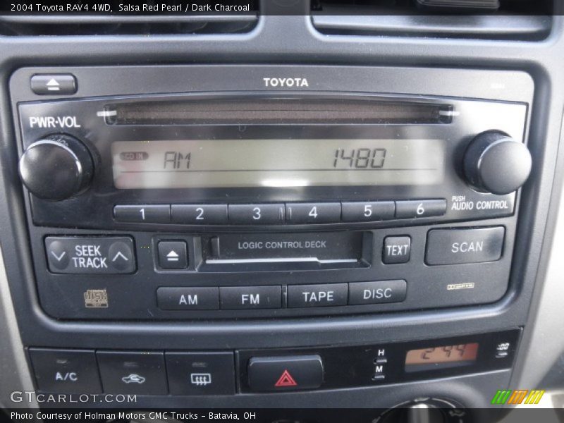 Salsa Red Pearl / Dark Charcoal 2004 Toyota RAV4 4WD