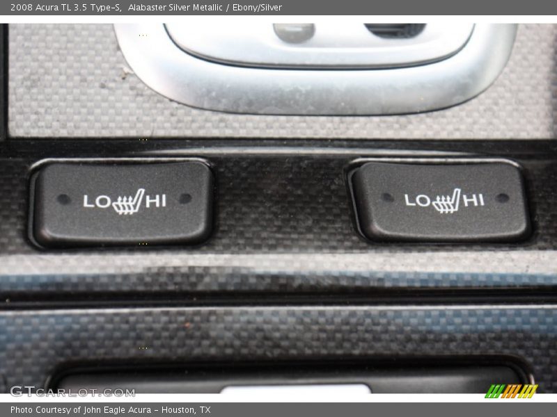 Alabaster Silver Metallic / Ebony/Silver 2008 Acura TL 3.5 Type-S