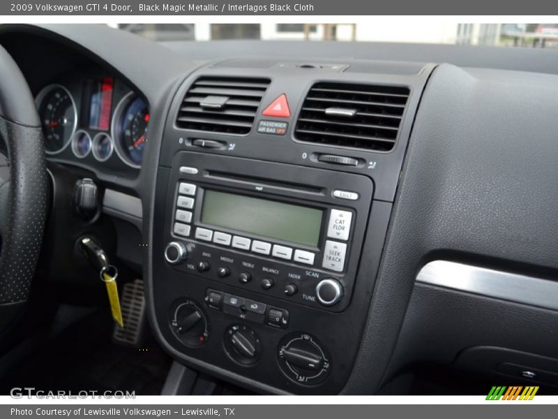 Controls of 2009 GTI 4 Door
