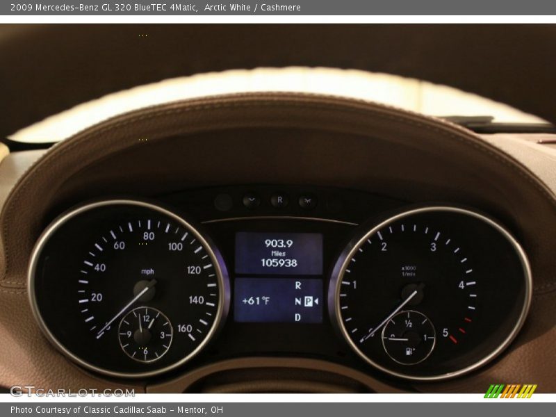  2009 GL 320 BlueTEC 4Matic 320 BlueTEC 4Matic Gauges