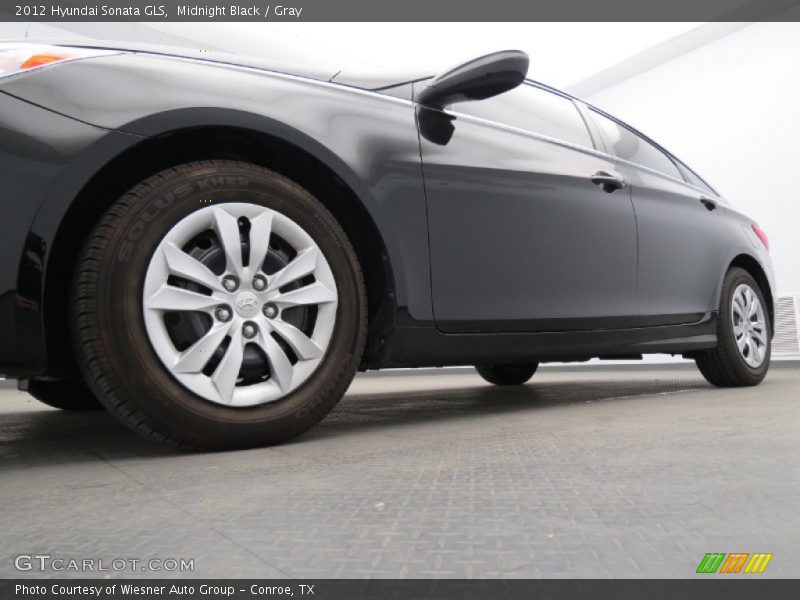 Midnight Black / Gray 2012 Hyundai Sonata GLS