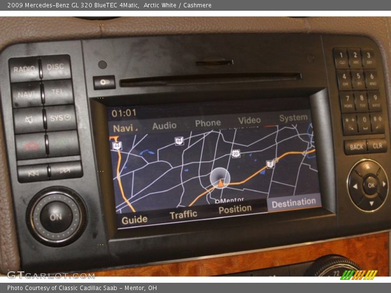 Navigation of 2009 GL 320 BlueTEC 4Matic