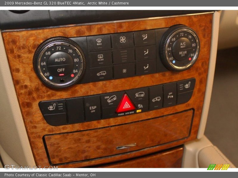 Controls of 2009 GL 320 BlueTEC 4Matic