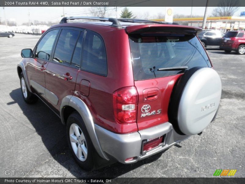 Salsa Red Pearl / Dark Charcoal 2004 Toyota RAV4 4WD