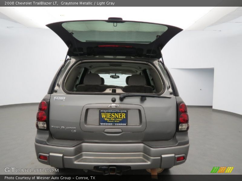 Graystone Metallic / Light Gray 2008 Chevrolet TrailBlazer LT