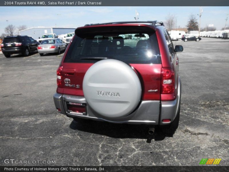 Salsa Red Pearl / Dark Charcoal 2004 Toyota RAV4 4WD