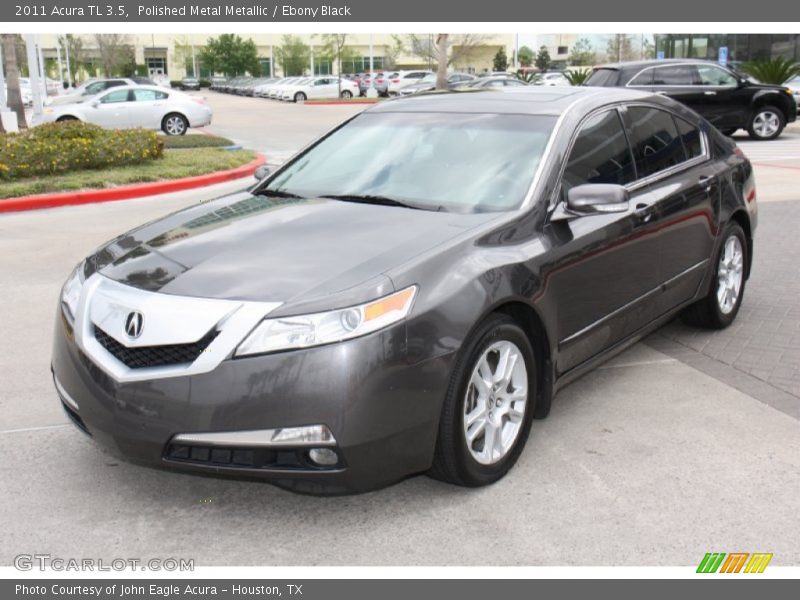 Polished Metal Metallic / Ebony Black 2011 Acura TL 3.5