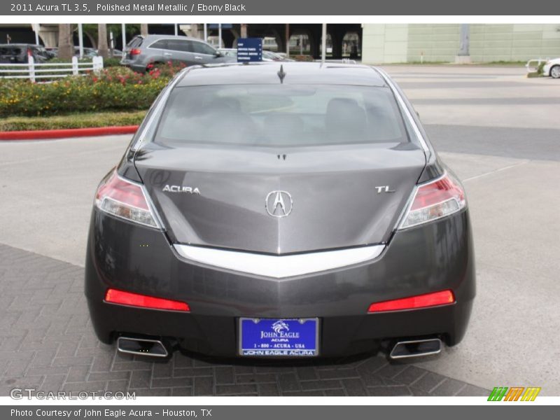 Polished Metal Metallic / Ebony Black 2011 Acura TL 3.5