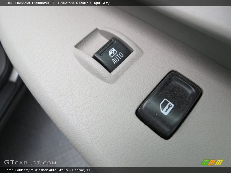 Graystone Metallic / Light Gray 2008 Chevrolet TrailBlazer LT