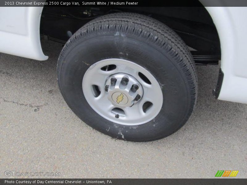 Summit White / Medium Pewter 2013 Chevrolet Express 2500 Cargo Van